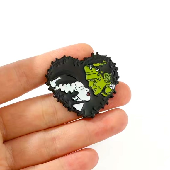 Accessories - BRIDE OF FRANKENSTEIN | Enamel Pin (Brand New!) 💘